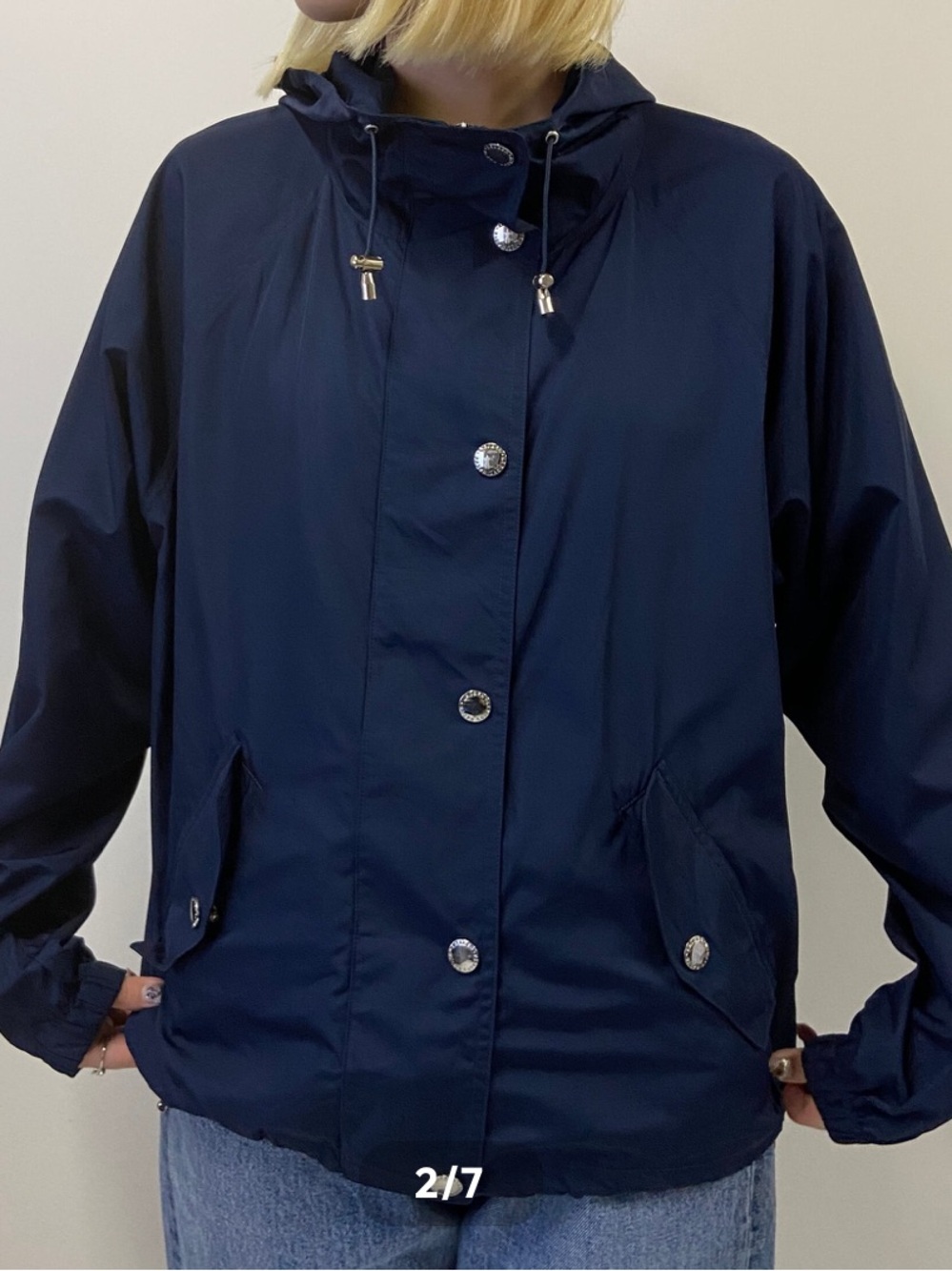 Ralph Lauren Navy Hooded Utility Jacket